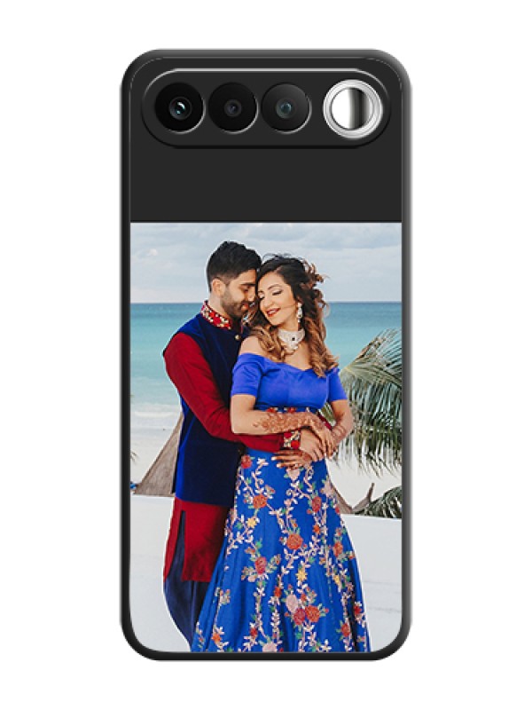 Custom Image Upload With Space Black Color On Custom Soft Matte Mobile Back Cover - Realme 16 5G