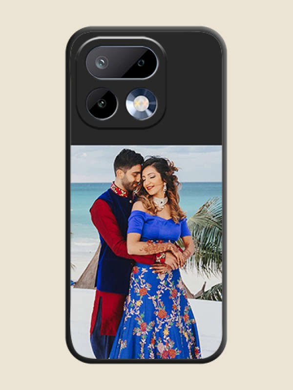 Custom Image Upload With Space Black Color On Custom Soft Matte Mobile Back Cover - Realme 16 Pro 5G