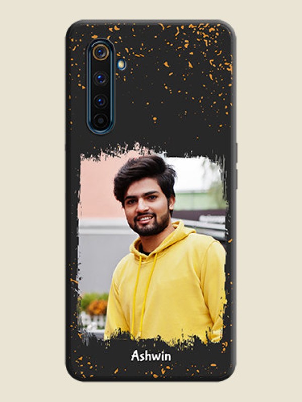Custom Spray Free Design - Photo on Space Black Soft Matte Phone Cover - Realme 6 Pro