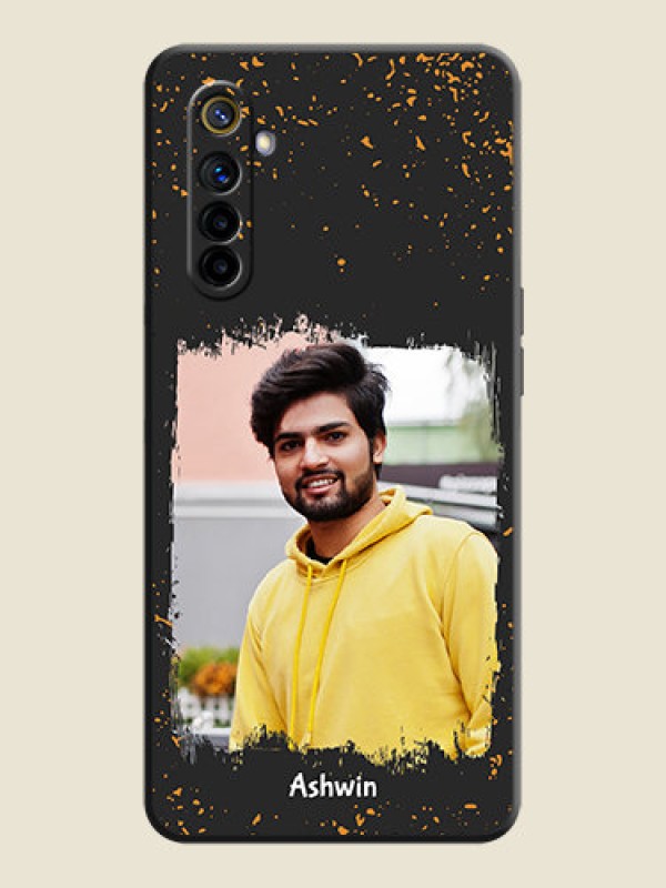 Custom Spray Free Design - Photo on Space Black Soft Matte Phone Cover - Realme 6