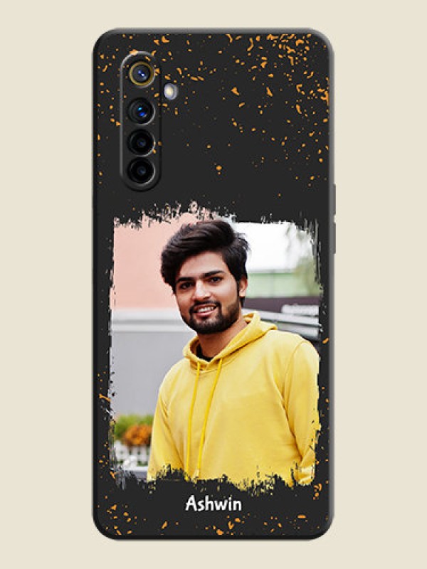 Custom Spray Free Design - Photo on Space Black Soft Matte Phone Cover - Realme 6i