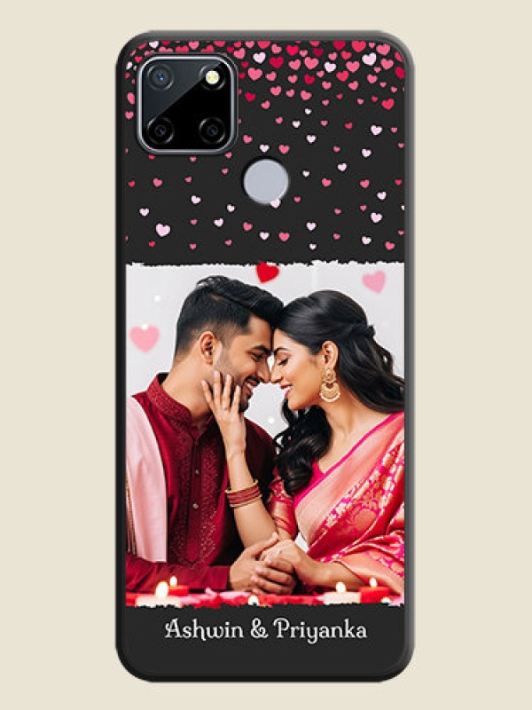 Custom Fall in Love with Your Partner  on Photo on Space Black Soft Matte Phone Cover - Realme C12