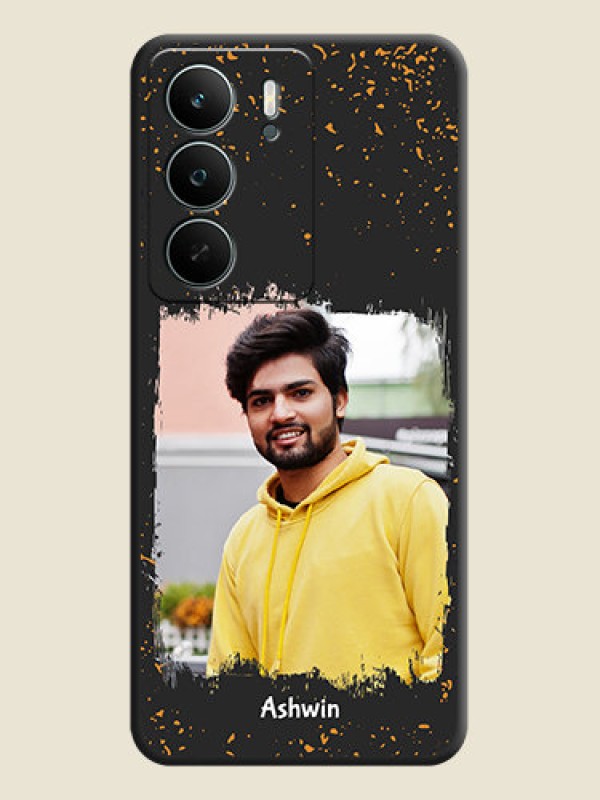 Custom Spray Free Design on Photo On Space Black Custom Soft Matte Mobile Back Cover - Realme C71 5G