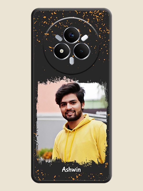 Custom Spray Free Design on Photo On Space Black Custom Soft Matte Mobile Back Cover - Realme Narzo 80 Pro 5G