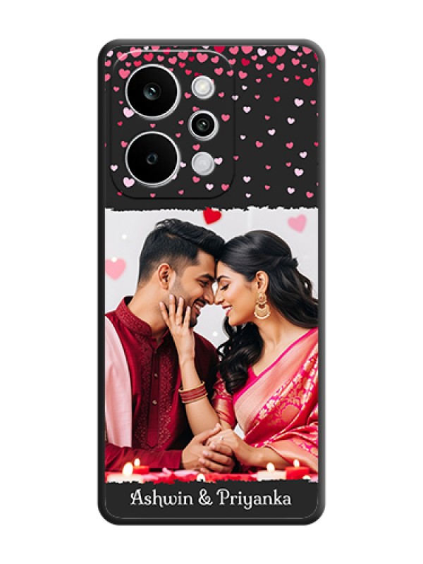 Custom Fall in Love with Your Partner on Photo On Space Black Custom Soft Matte Mobile Back Cover - Realme Narzo Power 5G