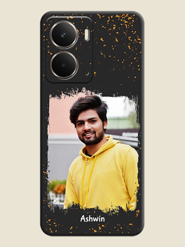Custom Spray Free Design on Photo On Space Black Custom Soft Matte Mobile Back Cover - Realme P3 5G
