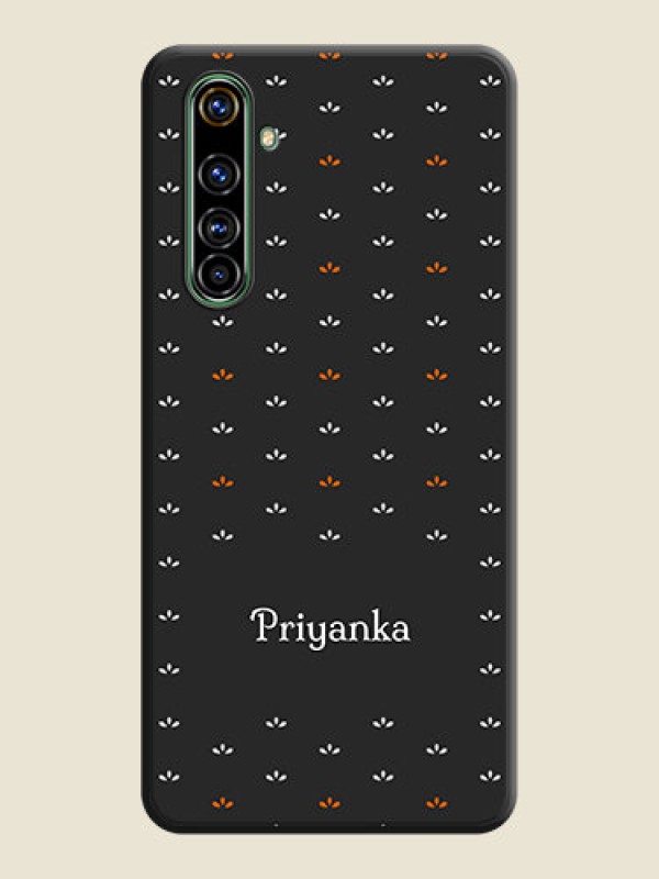 Custom Simple Pattern With Custom Text On Space Black Personalized Soft Matte Phone Covers -Realme X50 Pro 5G