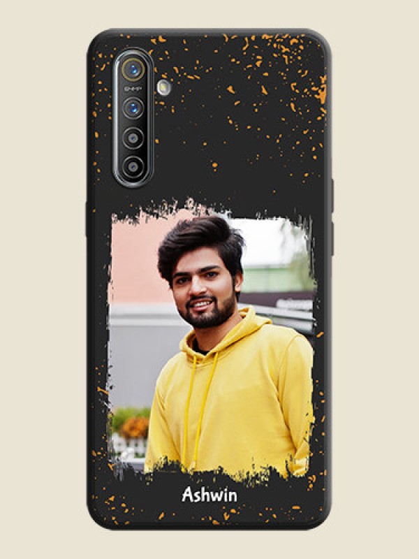 Custom Spray Free Design - Photo on Space Black Soft Matte Phone Cover - Realme XT