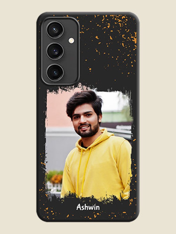 Custom Spray Free Design - Photo on Space Black Soft Matte Phone Cover - Galaxy S23 FE 5G