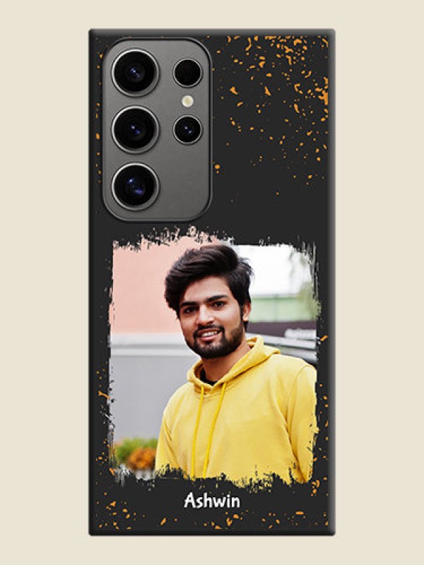 Custom Spray Free Design - Photo on Space Black Soft Matte Phone Cover - Galaxy S24 Ultra 5G