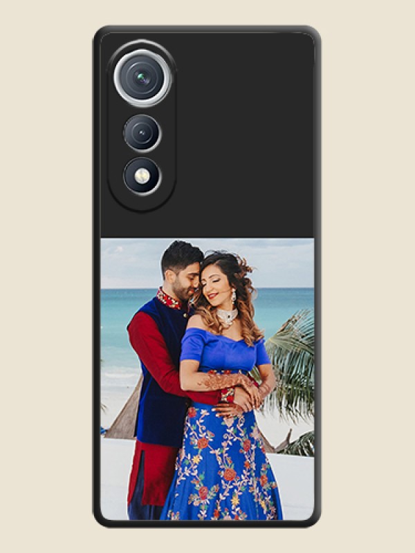 Custom Image Upload With Space Black Color On Custom Soft Matte Mobile Back Cover - Tecno Pova Curve 5G