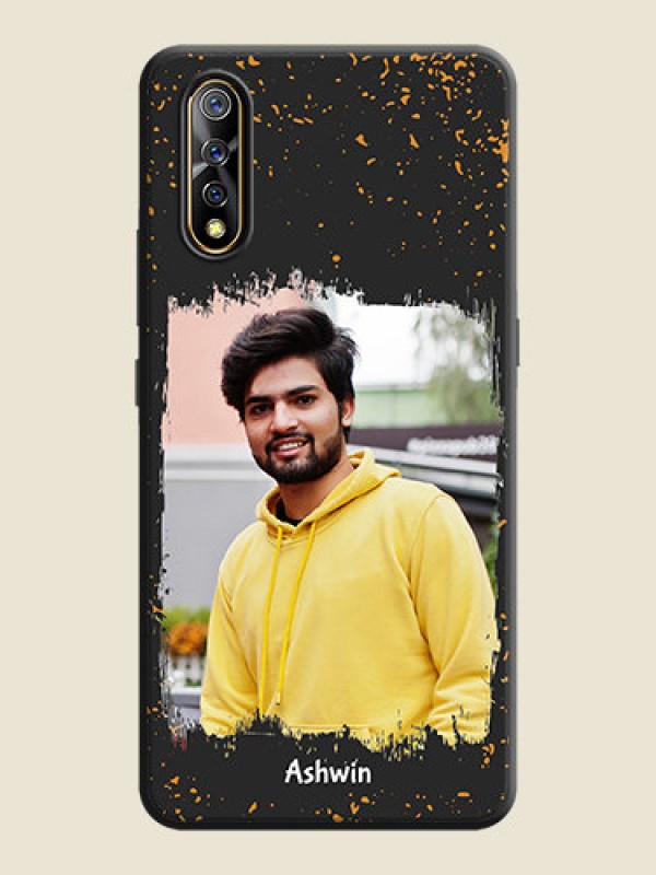 Custom Spray Free Design - Photo on Space Black Soft Matte Phone Cover - Vivo S1
