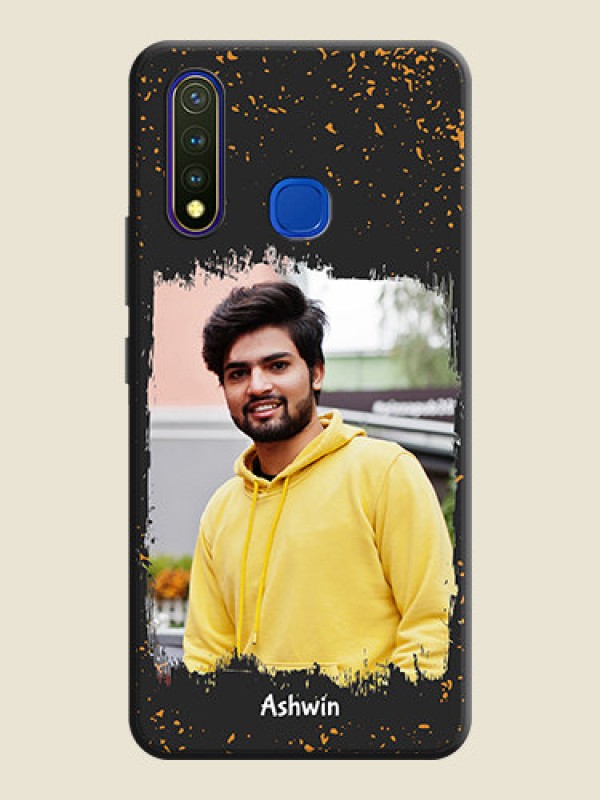 Custom Spray Free Design - Photo on Space Black Soft Matte Phone Cover - Vivo U20