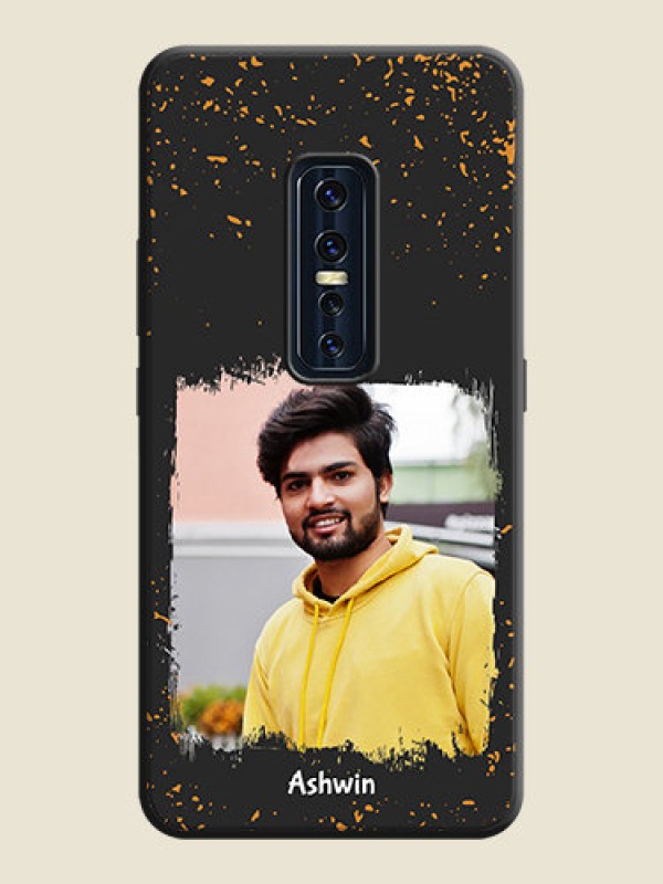 Custom Spray Free Design - Photo on Space Black Soft Matte Phone Cover - Vivo V17 Pro
