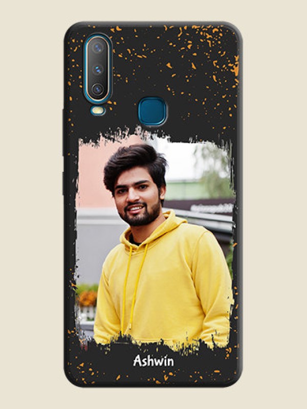 Custom Spray Free Design - Photo on Space Black Soft Matte Phone Cover - Vivo Y15