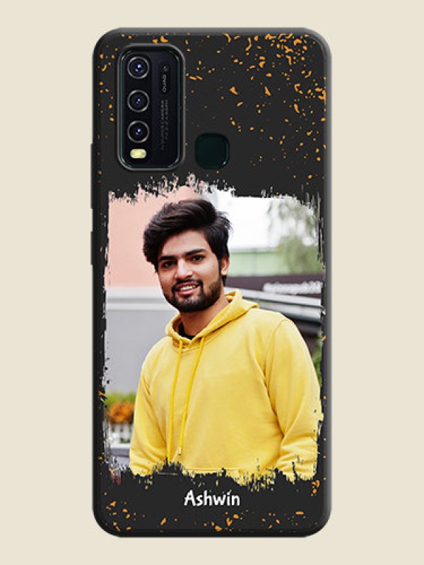 Custom Spray Free Design - Photo on Space Black Soft Matte Phone Cover - Vivo Y30