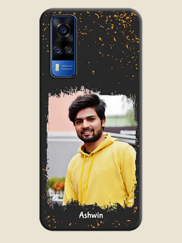 Custom Spray Free Design on Photo on Space Black Soft Matte Phone Cover - Vivo Y51