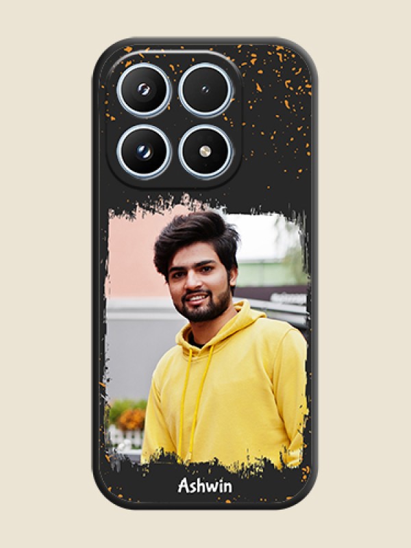 Custom Spray Free Design on Photo On Space Black Custom Soft Matte Mobile Back Cover - Xiaomi 17 5G