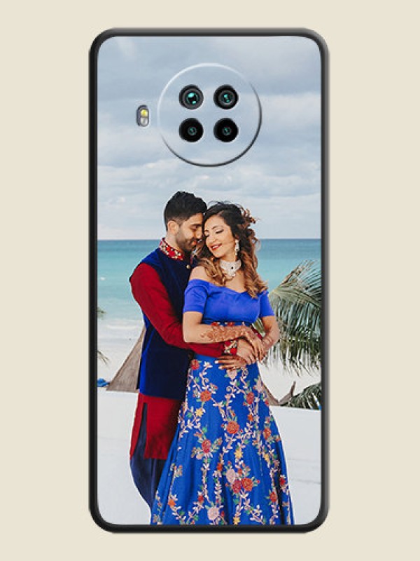 Custom Full Single Pic Upload On Space Black Personalized Soft Matte Phone Covers -Xiaomi Mi 10I 5G