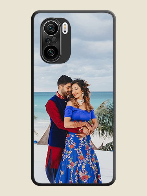 Custom Full Single Pic Upload On Space Black Personalized Soft Matte Phone Covers -Xiaomi Mi 11X 5G