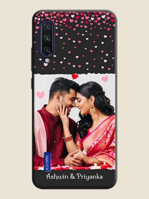 Custom Fall in Love with Your Partner  - Photo on Space Black Soft Matte Phone Cover - Mi A3