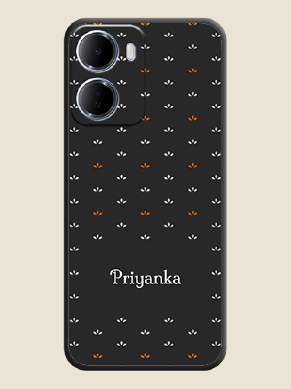 Custom Simple Pattern With Custom Text On Space Black Custom Soft Matte Mobile Back Cover - Xiaomi Redmi 15A 5G