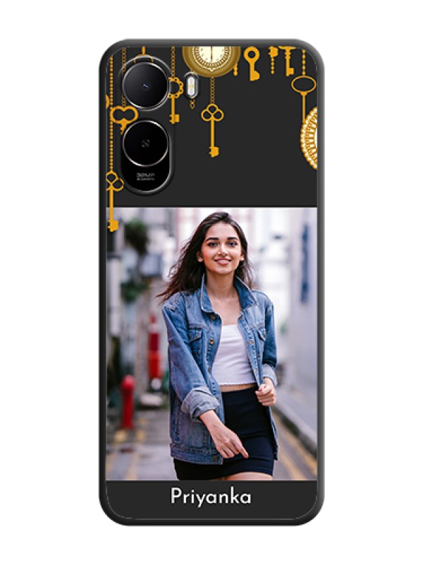 Custom Decorative Design with Text On Space Black Custom Soft Matte Mobile Back Cover - Xiaomi Redmi A7 Pro 5G