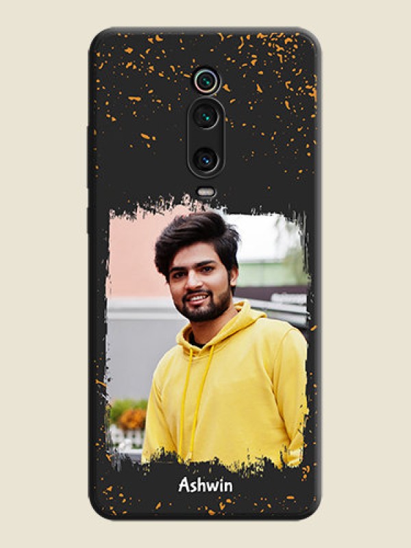 Custom Spray Free Design - Photo on Space Black Soft Matte Phone Cover - Redmi K20