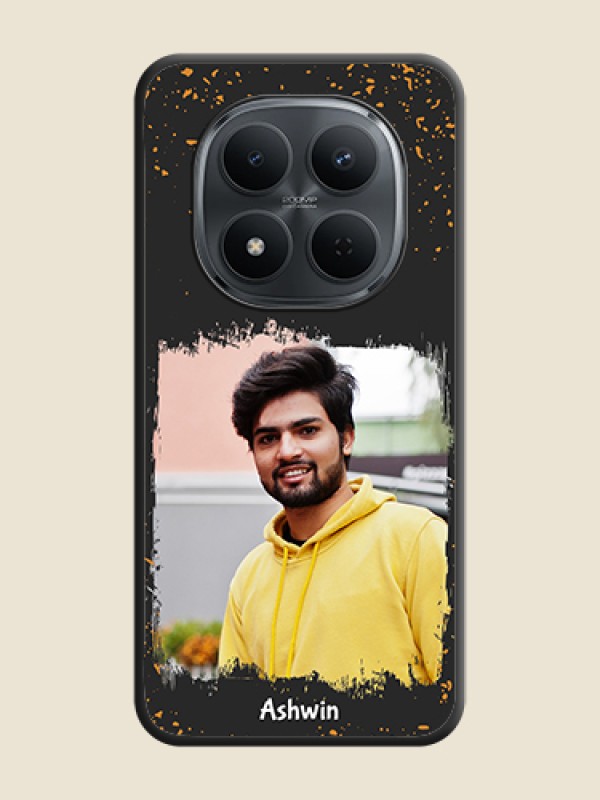 Custom Spray Free Design on Photo On Space Black Custom Soft Matte Mobile Back Cover - Xiaomi Redmi Note 15 Pro 5G