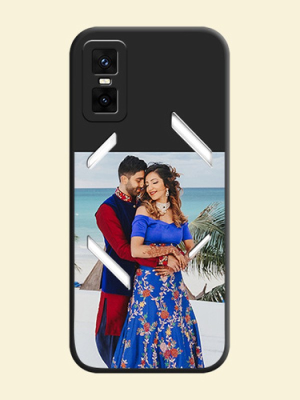 Image Upload With Space Black Color On Custom Soft Matte Mobile Back Cover - Infinix Gt 30 Pro 5G