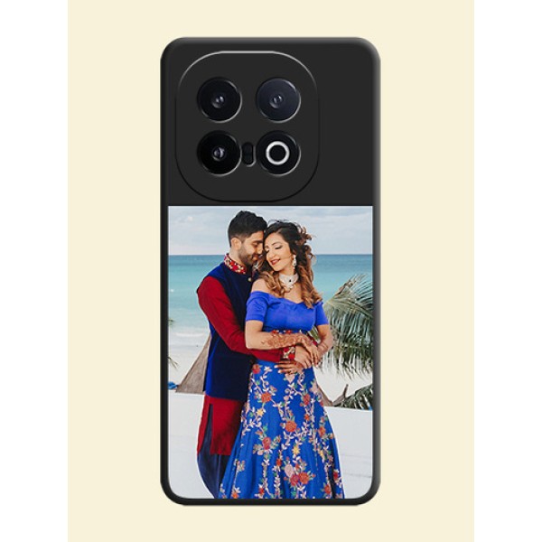 Image Upload With Space Black Color On Custom Soft Matte Mobile Back Cover - Iqoo 13 5G Image Upload With Space Black Color On Custom Soft Matte Mobile Back Cover - Iqoo 13 5G