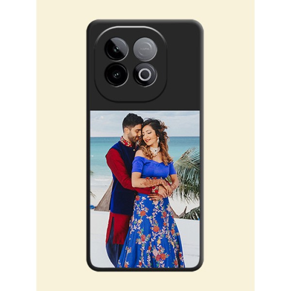 Image Upload With Space Black Color On Custom Soft Matte Mobile Back Cover - iQOO Neo 10 5G Image Upload With Space Black Color On Custom Soft Matte Mobile Back Cover - iQOO Neo 10 5G