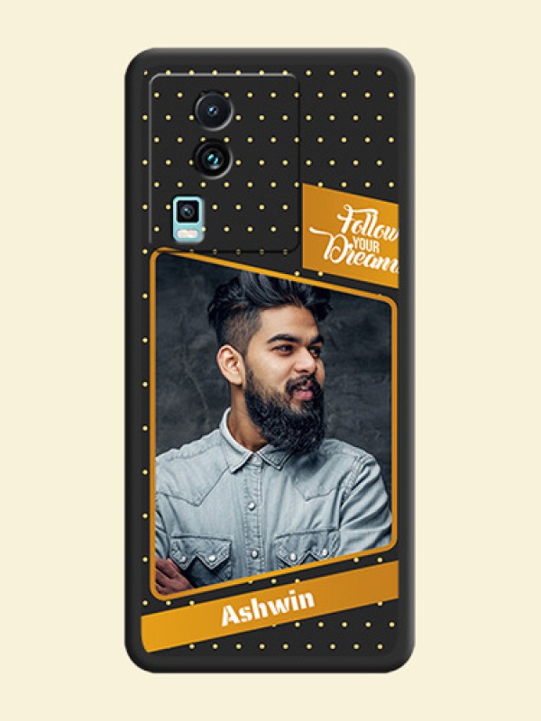 Follow Your Dreams with White Dots on Space Black Custom Soft Matte Phone Cases -iQOO Neo 7 Pro 5G