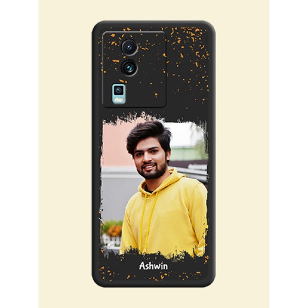 Spray Free Design - Photo on Space Black Soft Matte Phone Cover -iQOO Neo 7 Pro 5G Spray Free Design - Photo on Space Black Soft Matte Phone Cover -iQOO Neo 7 Pro 5G