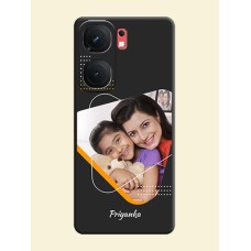 Yellow Triangle - Photo on Space Black Soft Matte Phone Cover - iQOO Neo 9 Pro 5G