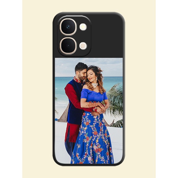 Image Upload With Space Black Color On Custom Soft Matte Mobile Back Cover - iQOO Z11X 5G Image Upload With Space Black Color On Custom Soft Matte Mobile Back Cover - iQOO Z11X 5G