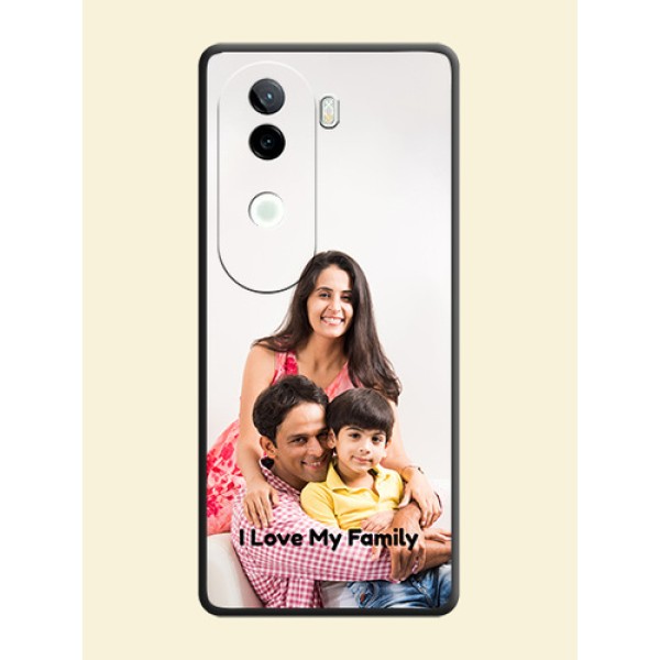 Full Single Pic Upload With Text On Space Black Custom Soft Matte Mobile Back Cover - iQOO Z9s 5G Full Single Pic Upload With Text On Space Black Custom Soft Matte Mobile Back Cover - iQOO Z9s 5G