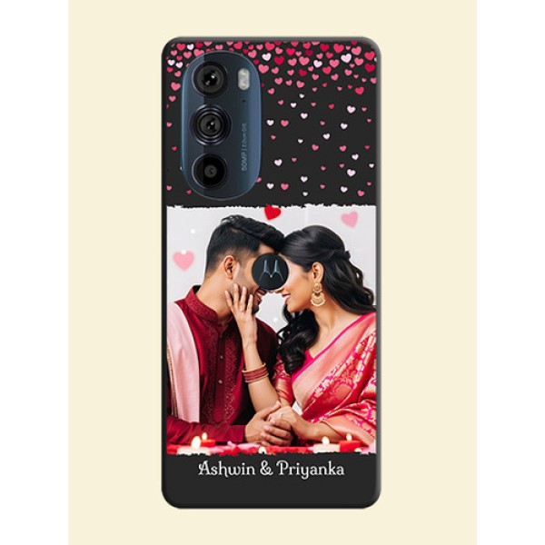 Fall in Love with Your Partner on Photo on Space Black Soft Matte Phone Cover - Edge 30 Pro Fall in Love with Your Partner on Photo on Space Black Soft Matte Phone Cover - Edge 30 Pro