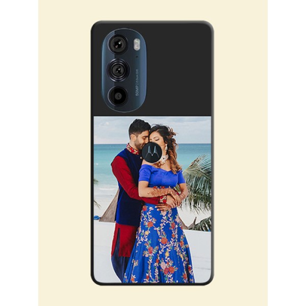 Image Upload With Space Black Color On Custom Soft Matte Mobile Back Cover - Motorola Edge 30 Pro Image Upload With Space Black Color On Custom Soft Matte Mobile Back Cover - Motorola Edge 30 Pro
