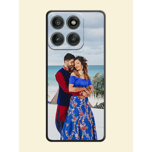 Full Single Pic Upload On Space Black Custom Soft Matte Mobile Back Cover - Motorola Edge 60 Pro 5G Full Single Pic Upload On Space Black Custom Soft Matte Mobile Back Cover - Motorola Edge 60 Pro 5G