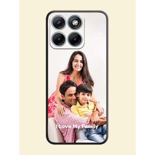 Full Single Pic Upload With Text On Space Black Custom Soft Matte Mobile Back Cover - Motorola Edge 70 Fusion Full Single Pic Upload With Text On Space Black Custom Soft Matte Mobile Back Cover - Motorola Edge 70 Fusion