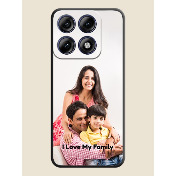 Full Single Pic Upload With Text On Space Black Custom Soft Matte Mobile Back Cover - Motorola Edge 70 Pro 5G Full Single Pic Upload With Text On Space Black Custom Soft Matte Mobile Back Cover - Motorola Edge 70 Pro 5G