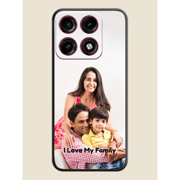 Full Single Pic Upload With Text On Space Black Custom Soft Matte Mobile Back Cover - Motorola Edge 70 Pro Plus 5G Full Single Pic Upload With Text On Space Black Custom Soft Matte Mobile Back Cover - Motorola Edge 70 Pro Plus 5G