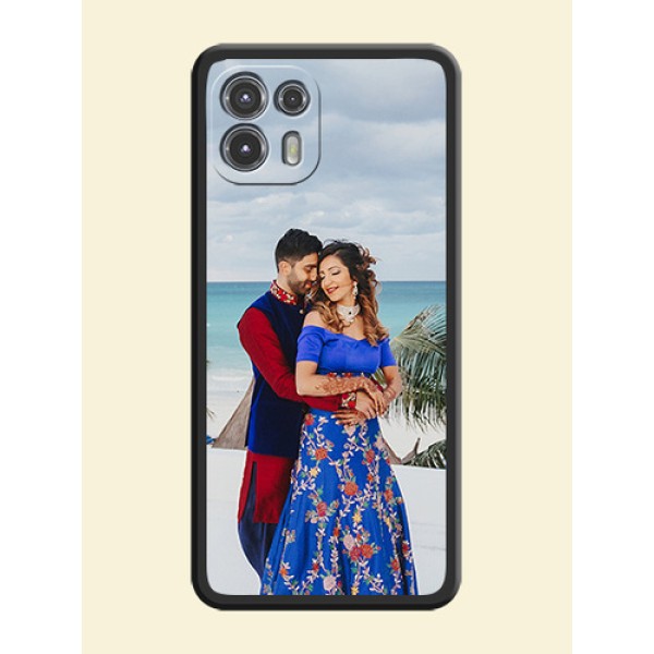 Full Single Pic Upload On Space Black Personalized Soft Matte Phone Covers -Motorola Moto Edge 20 Fusion 5G Full Single Pic Upload On Space Black Personalized Soft Matte Phone Covers -Motorola Moto Edge 20 Fusion 5G
