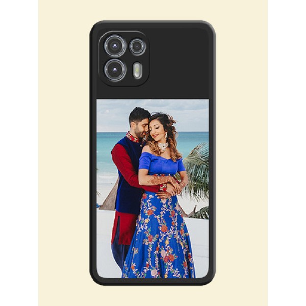 Image Upload With Space Black Color On Custom Soft Matte Mobile Back Cover - Motorola Moto Edge 20 Fusion 5G Image Upload With Space Black Color On Custom Soft Matte Mobile Back Cover - Motorola Moto Edge 20 Fusion 5G