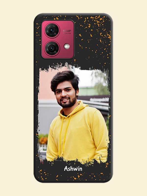 Spray Free Design - Photo on Space Black Soft Matte Phone Cover - Motorola Moto G84 5G