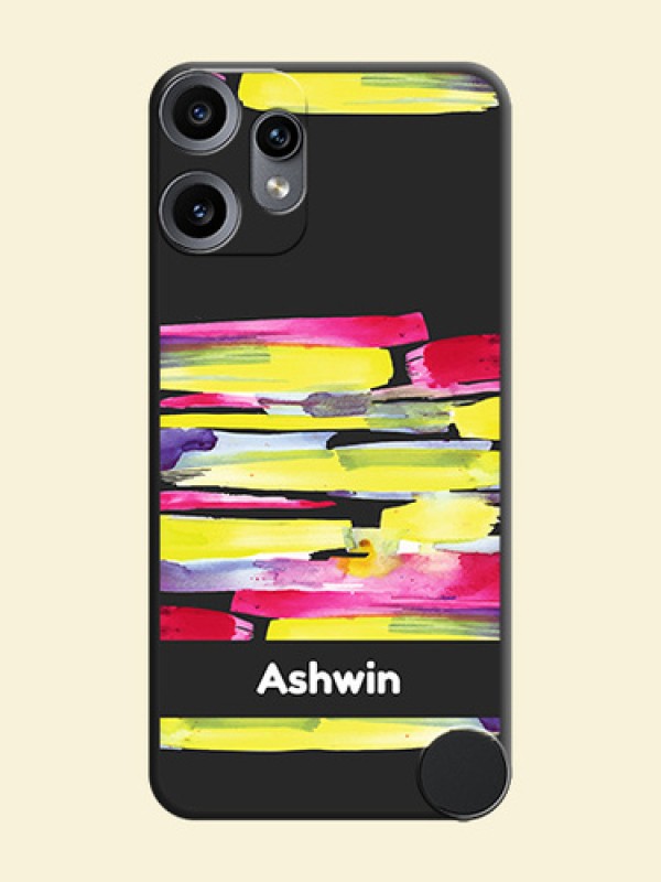 Brush Coloured On Space Black Custom Soft Matte Mobile Back Cover - Nothing CMF Phone 2 Pro 5G