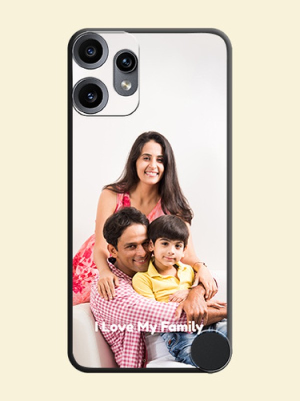 Full Single Pic Upload With Text On Space Black Custom Soft Matte Mobile Back Cover - Nothing CMF Phone 2 Pro 5G