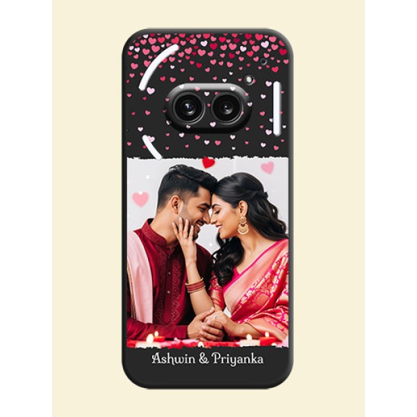 Fall in Love with Your Partner - Photo on Space Black Soft Matte Phone Cover - Nothing Phone 2A 5G Fall in Love with Your Partner - Photo on Space Black Soft Matte Phone Cover - Nothing Phone 2A 5G
