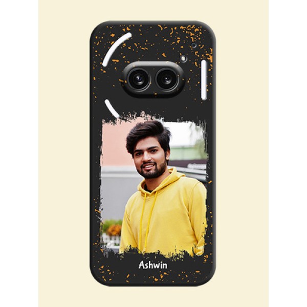 Spray Free Design - Photo on Space Black Soft Matte Phone Cover - Nothing Phone 2A 5G Spray Free Design - Photo on Space Black Soft Matte Phone Cover - Nothing Phone 2A 5G